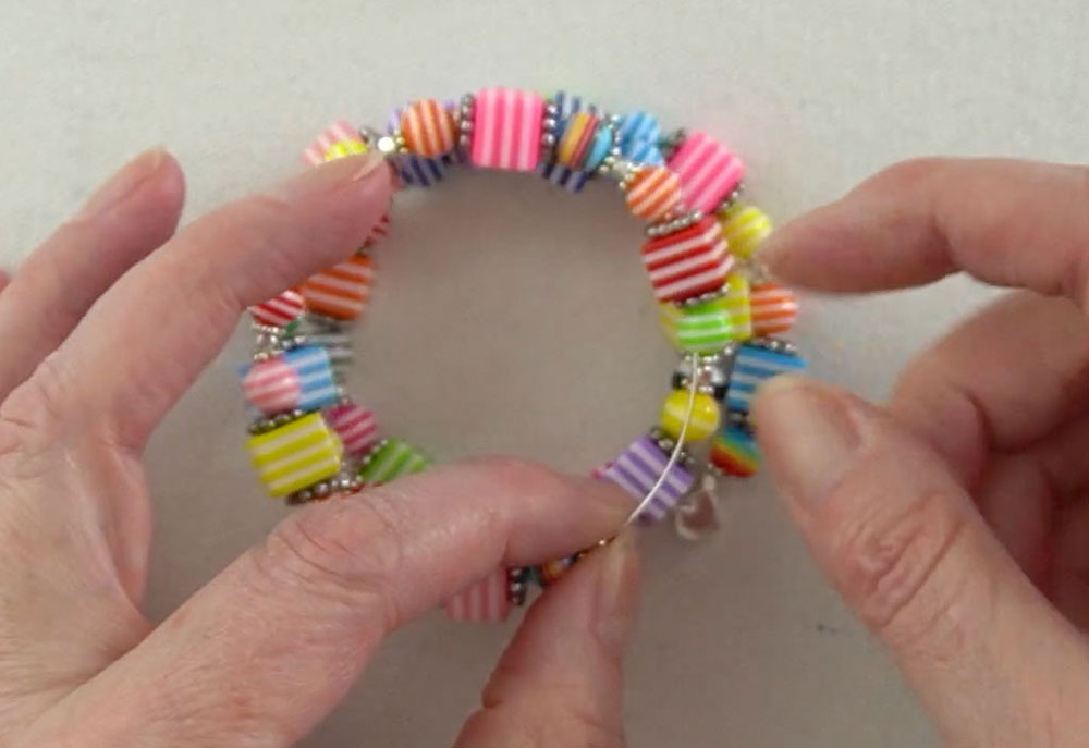 How to Make Licorice Allsorts Bracelet Tutorial Living a Real Life